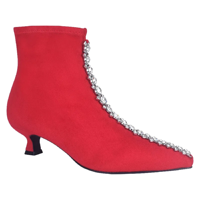 Weekend Bargains to Relish Garda Chain Stretch Ankle Bootie with Memory Foam