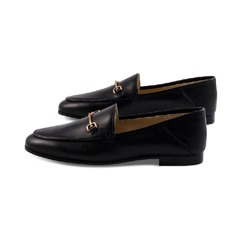 Pay Less Lisaine Black Leather F24