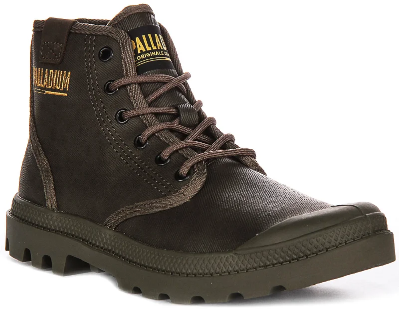 Weekend-Only Deals You'll Love Palladium Pampa Hi Coated In Brown