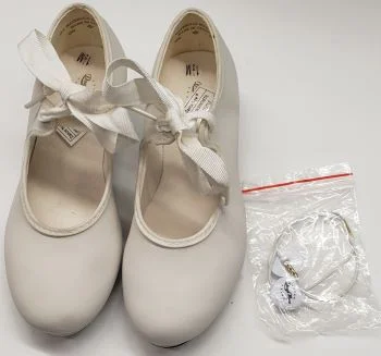 Low Price Annie Tyette Jr. III -- Children's Tap Shoe -- White