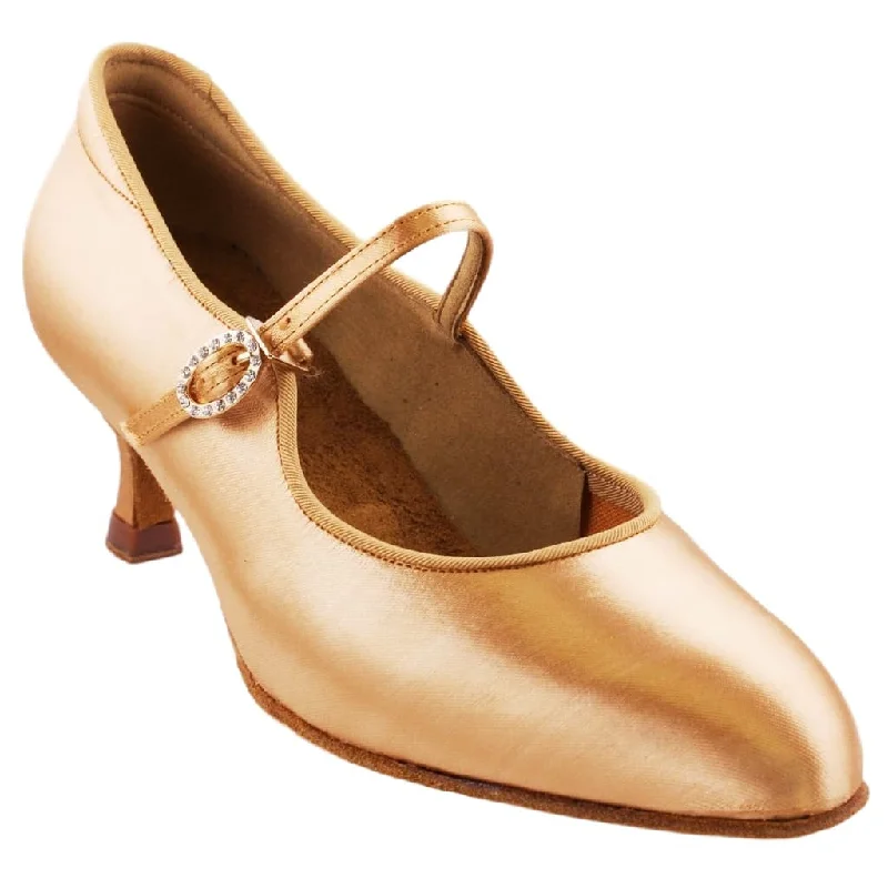 Weekend Deals That Thrill Women's Standard Dance Shoes, Model 137, Heel EH11, Tan 2