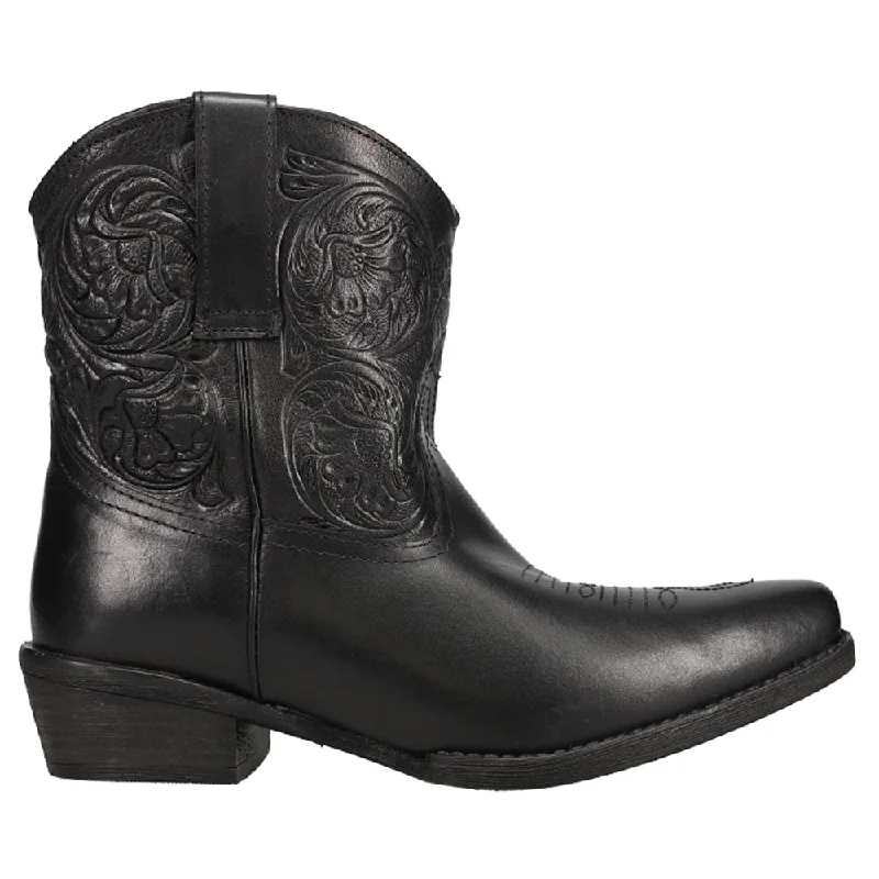 Great Bargains Dusty Embossed Snip Toe Booties