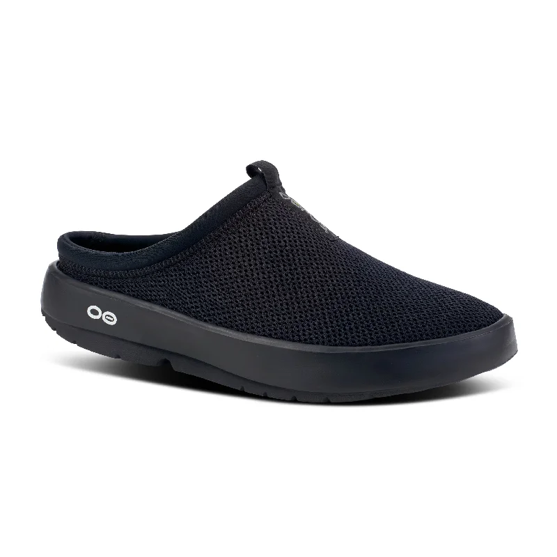 Hurry! Special Deals Ending Soon Men's OOcoozie Sport Mule in Black